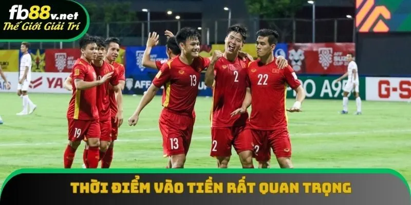 Thời điểm vào tiền rất quan trọng